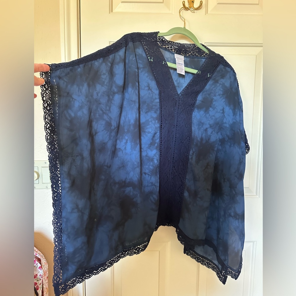 Chicos Poncho Top